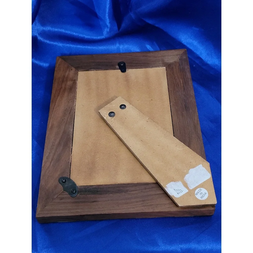 Mosaic Picture Frame Handcrafted in India, 4x6 inch photo